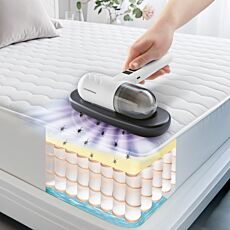 Cleanmaxx Akku–Milben–Handstaubsauger «Kompakt» mit UV–C–Licht