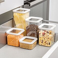 GOURMETmaxx Vorratsdosen-Set, 5-teilig
