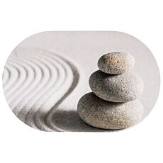 Dusch- und Badematte «Zen», hoch saugfähig, 80x50 cm