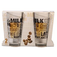 Latte Macchiato Becher, 2er-Set