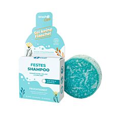 Washo Care festes Shampoo «Feuchtigkeit», mit Aloe Vera & Mandelöl, 70 g