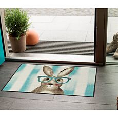 Türmatte Smart Rabbit, 50 x 75 cm, rutschfest & waschbar