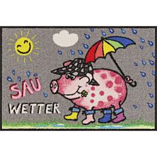 Türvorlage Sau-Wetter, 50x75 cm
