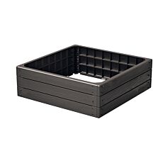 Palisade «Base Woody», plastique aspect bois