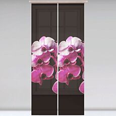 Schiebevorhang «Orchidee», 245 x 60 cm