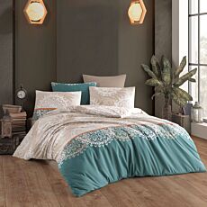 Garnitur «Alice» mit floralen Mandala-Muster