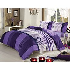 Bettwäsche im Streifen-Dessin