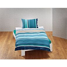 Linge de lit en seersucker Rayures