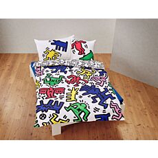Satin-Garnitur Fun von Keith Haring