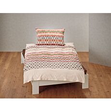 Garniture au motif linéaire