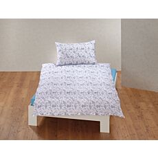 Seersucker-Garnitur Blümchenmuster