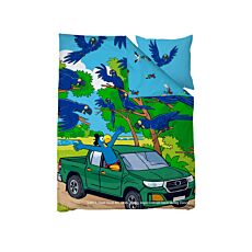 Parure de lit Globi rencontre les perroquets