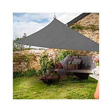 Voile ombragée triangle 3,6 m, gris