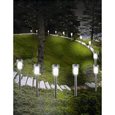 Lampes solaires sur pied, 24 pièces