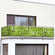 Balkonsichtschutz, bedruckt