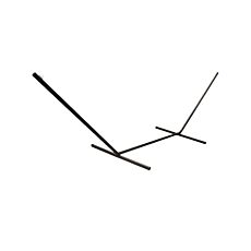 Hängemattengestell Jumbo aus Stahl, L 460 cm
