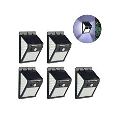 Lampes de sécurité, 150 LED, set de 5