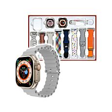 Smartwatch-Set + Bluetooth-Kopfhörer, 8 Armbänder