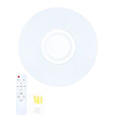 Plafonnier musical, connectivité Bluetooth, Ø 40 cm