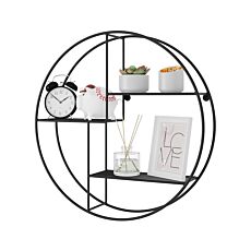SONGMICS Étagère déco «Indus», Ø 55 cm