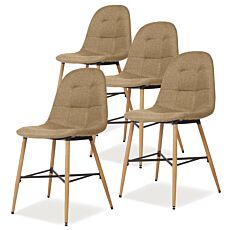 Set Chaises «Selena», 4 pièces