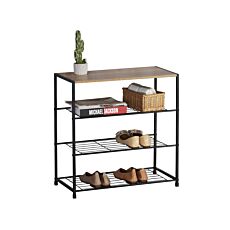 Schuhregal «Buki 2» für 9 Paar Schuhe, B 63 x H 63 x T 30 cm
