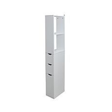 Colonne de salle de bain «Eden», L 30 x H 136 x P 16 cm, blanc