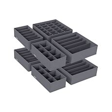 SONGMICS Boîtes organisateur de tiroir, set de 8 pièces