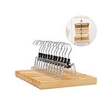 SONGMICS Holzbügel, 12er-Set