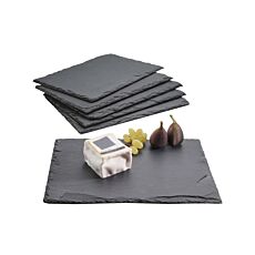 Plats en ardoise, 6 pièces