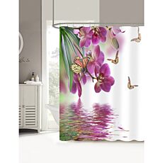 Duschvorhang «Orchid», 180 x 180 cm