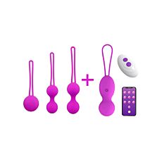 Vibrator + Kugeln «Love Balls», 4 Stück