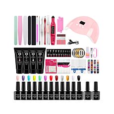 Nail Art Set «Nail UV kit», 78-teiliges Zubehör, mit UV-Lampe