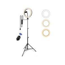 Selfie Light, Halterung & Stativ
