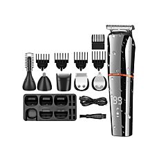 Haarschneider 10-in-1 mit 12 Accessoires und Halterung