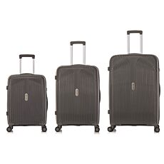 TRAVEL EXPEDITION Valises «Monaco», set de 3 noir