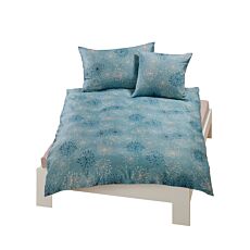 Parure de lit avec fleurs légères