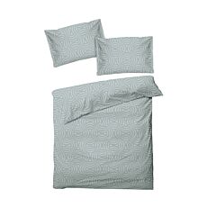 Bettwäsche mit Wellenkreisen