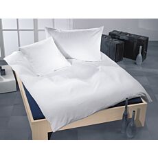 Satin-Seersucker Bettwäsche, uni