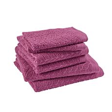 Linges éponge Feuillage, pack de 6