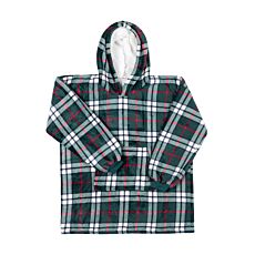 Sweat plaid chaud à motifs