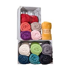 Couvertures douillettes en fibre polaire