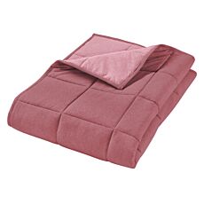 Couverture piquée en jersey mélange