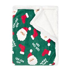 Plaid d’hiver au design festif