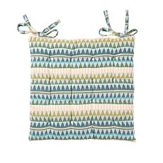 Coussin de siège design géométrique