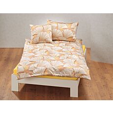 Bettwäsche mit stilvollem Gingkoblatten-Design