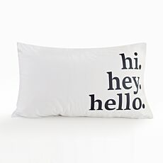 Housse de coussin au style minimaliste et épuré