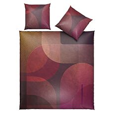 Bettwäsche im stilvollen Linien- und Kreisdesign