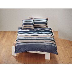 Bettwäsche mit elegantem Querstreifenmuster