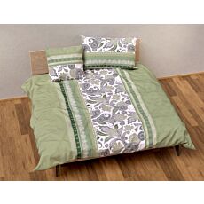Bettwäsche mit stilvollem Paisley-Muster und Streifen – 65x100 cm